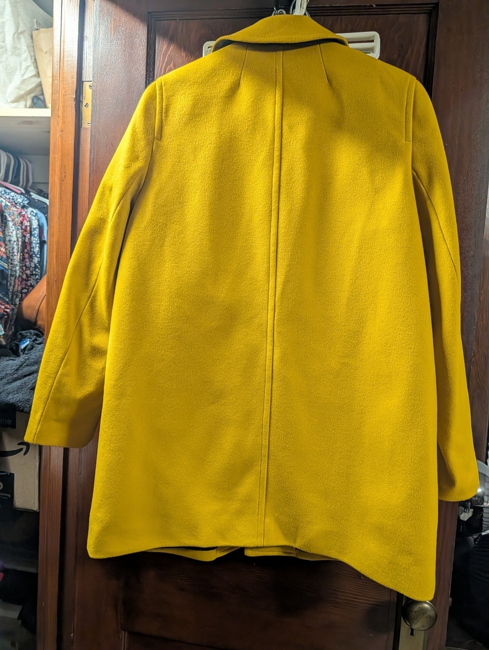 Mustard J.Crew Coat - Picture 9 of 9